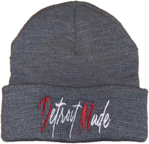 Unisex Cuffed Skully  (Black, Grey, White & Red)