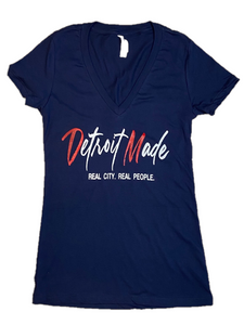 Clearance!  - Favorite Fitted T-Shirt (Navy & Red)